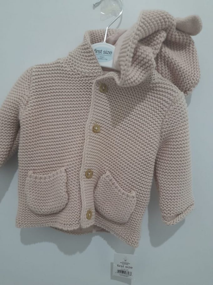 Hooded Sweater pink