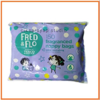 Fred & Flo fragranced nappy bags 150pcs