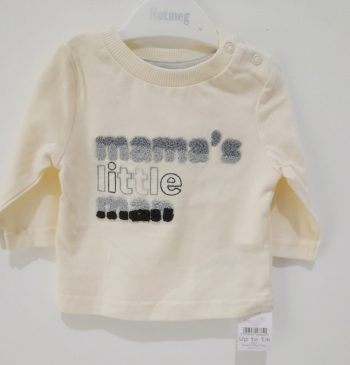 Baby sweatshirt Mama's little Man
